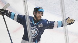 Útočník HK Nitra Robby Jackson.