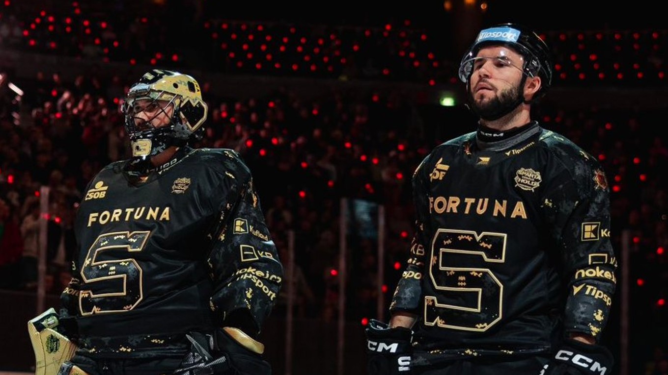 Hokejisti Sparty Praha.