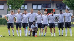 Futbalisti OFK Baník Lehota pod Vtáčnikom.