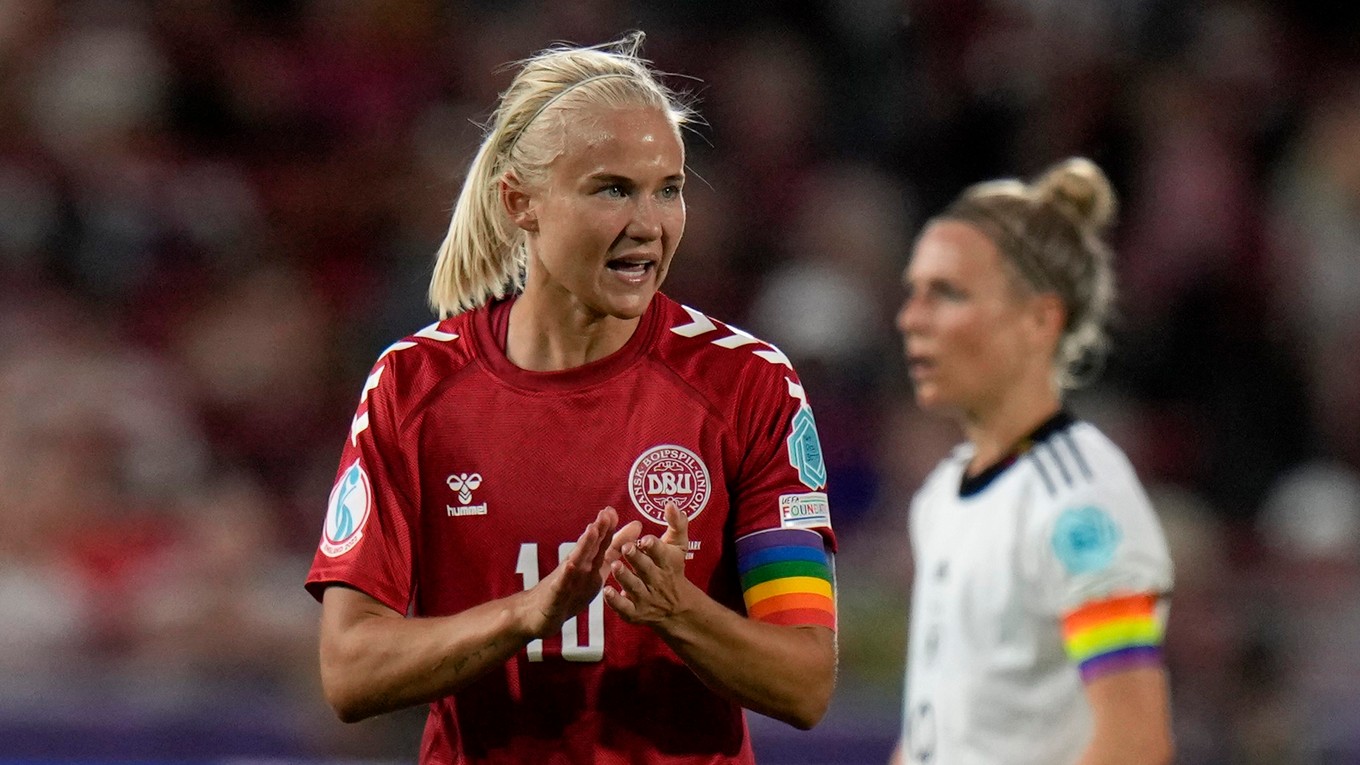 Dánska futbalistka Pernilla Harderová.