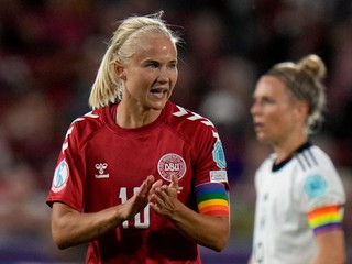 Dánska futbalistka Pernilla Harderová.