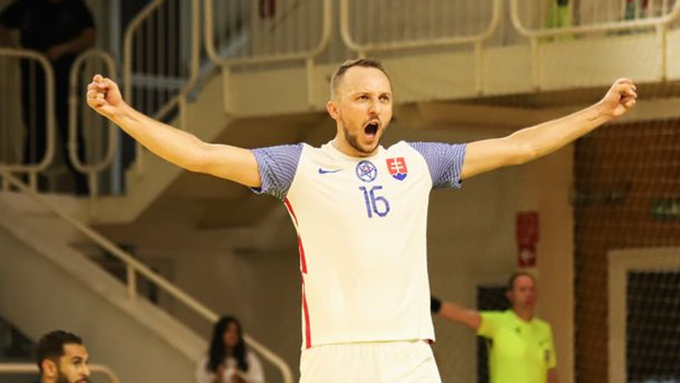 Tomáš Drahovský v drese Slovenska.