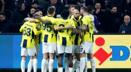 Futbalisti Fenerbahce Istanbul.