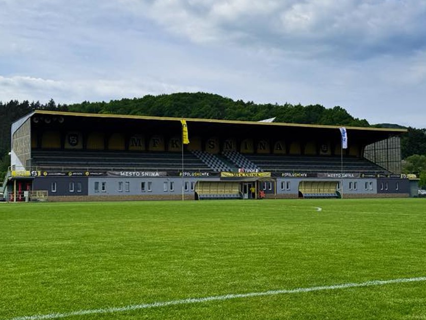 Tribúna MFK Snina.