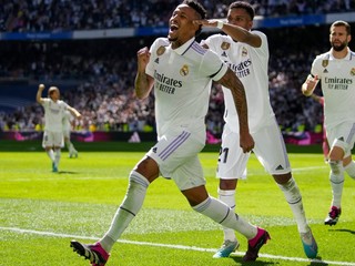 Radosť hráčov Real Madrid.