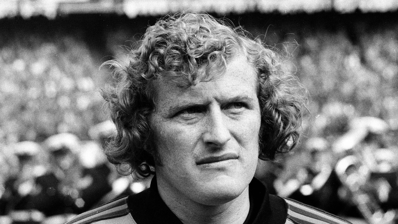 Holandský futbalista Wim Jansen na snímke z roku 1976.