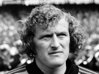 Holandský futbalista Wim Jansen na snímke z roku 1976.