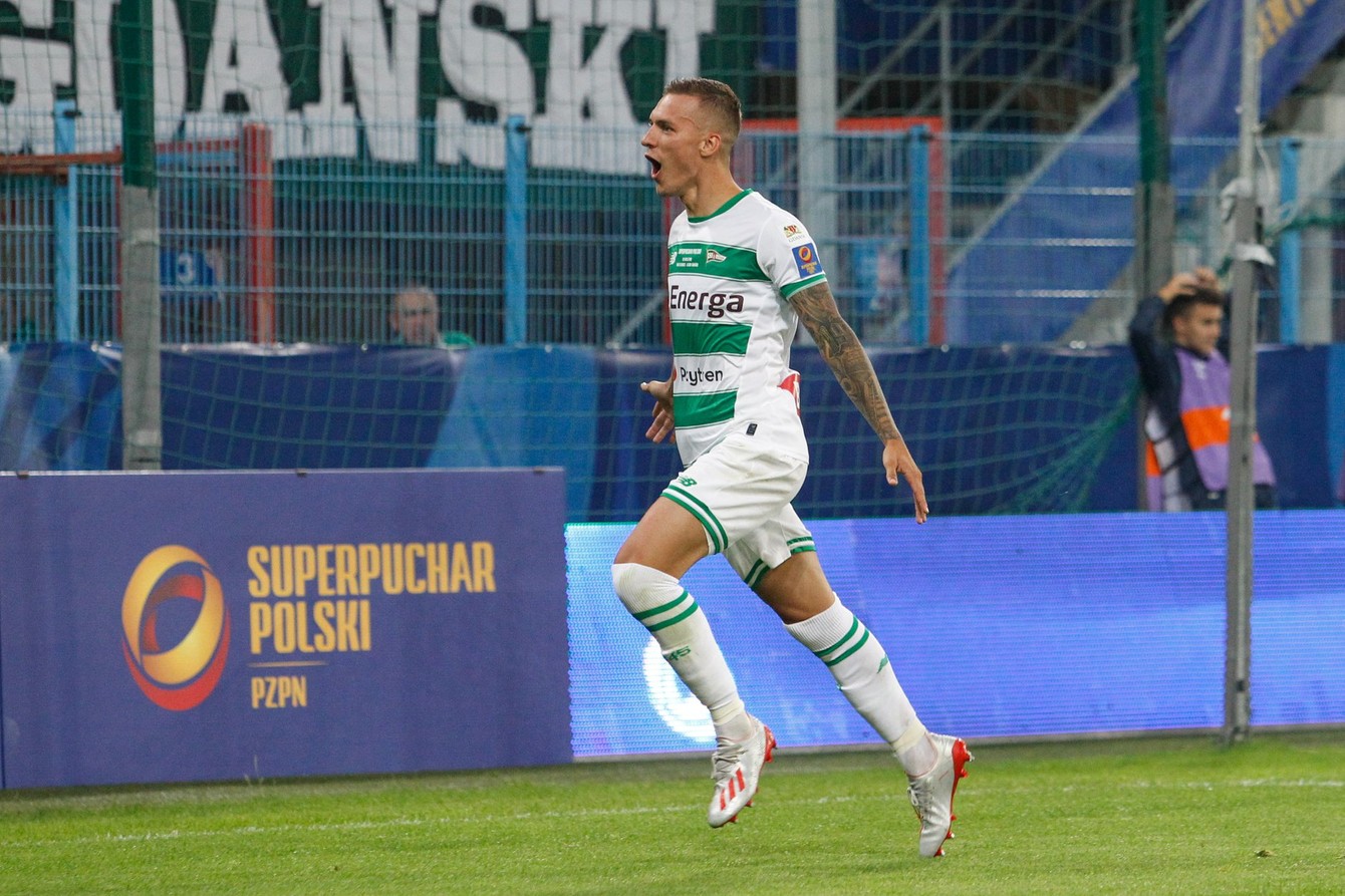 Haraslín sa v poľskom Superpohári tešil z dvoch gólov.
