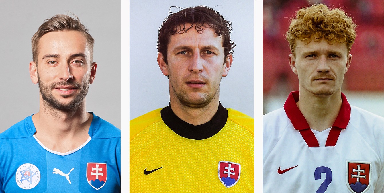 Dušan Švento (47 zápasov), Miroslav König (43)a Ivan Kozák (38) reprezentovali Slovensko bez jedinej žltej karty. Spolu nazbierali 128 štartov bez napomenutia.