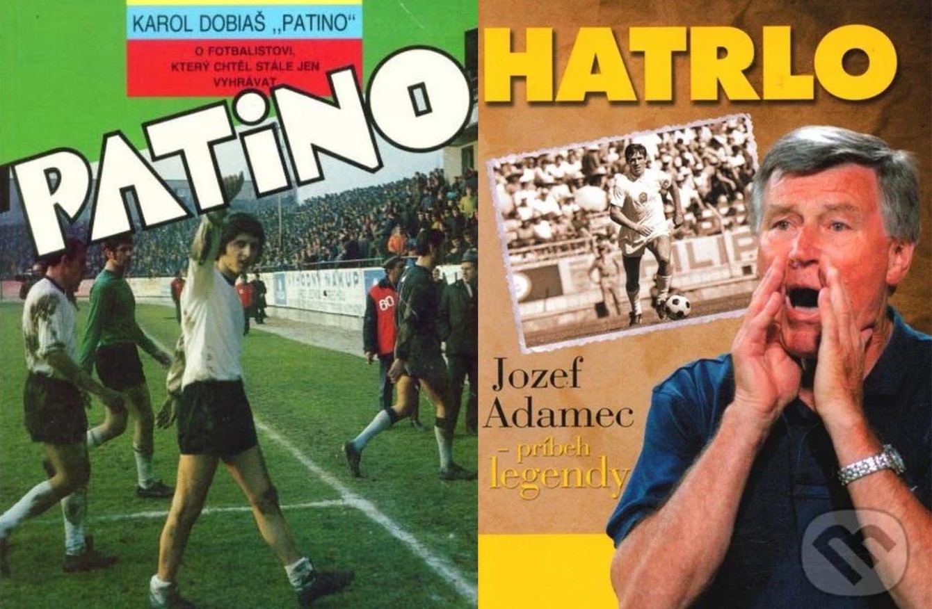 Prezývky Patino a Hatrlo sa stali názvami autobiografií Karola Dobiaša a Jozefa Adamca.