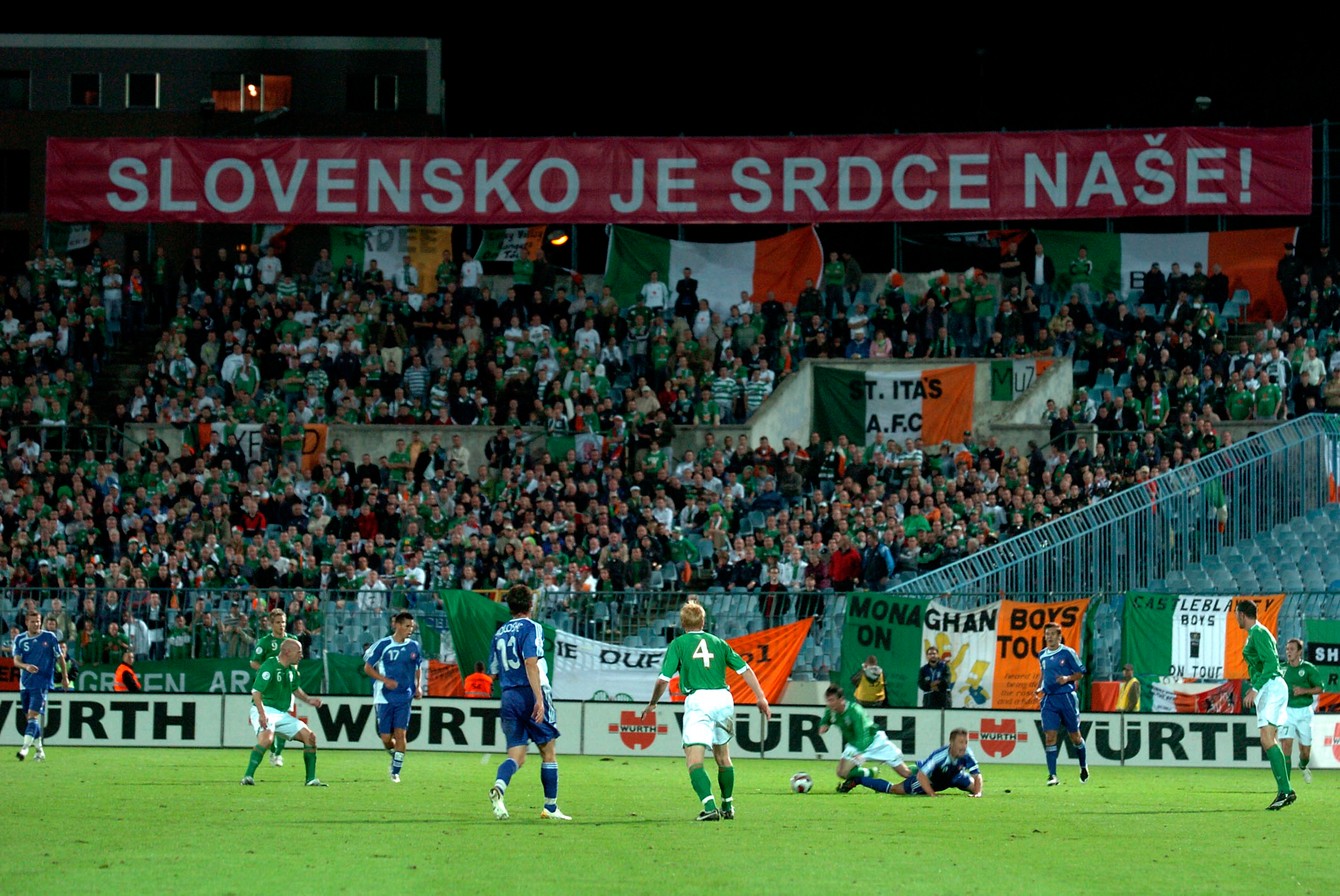 Slovensko - Írsko  2:2 (Kvalifikácia ME 2008, Bratislava).