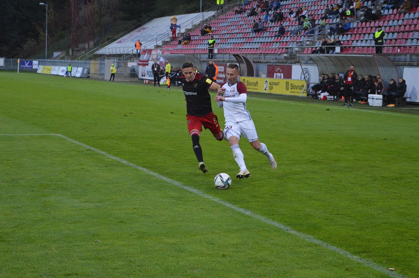 O postupujúcom z dvojice Podbrezová - Spartak Trnava rozhodol až jedenástkový rozstrel.