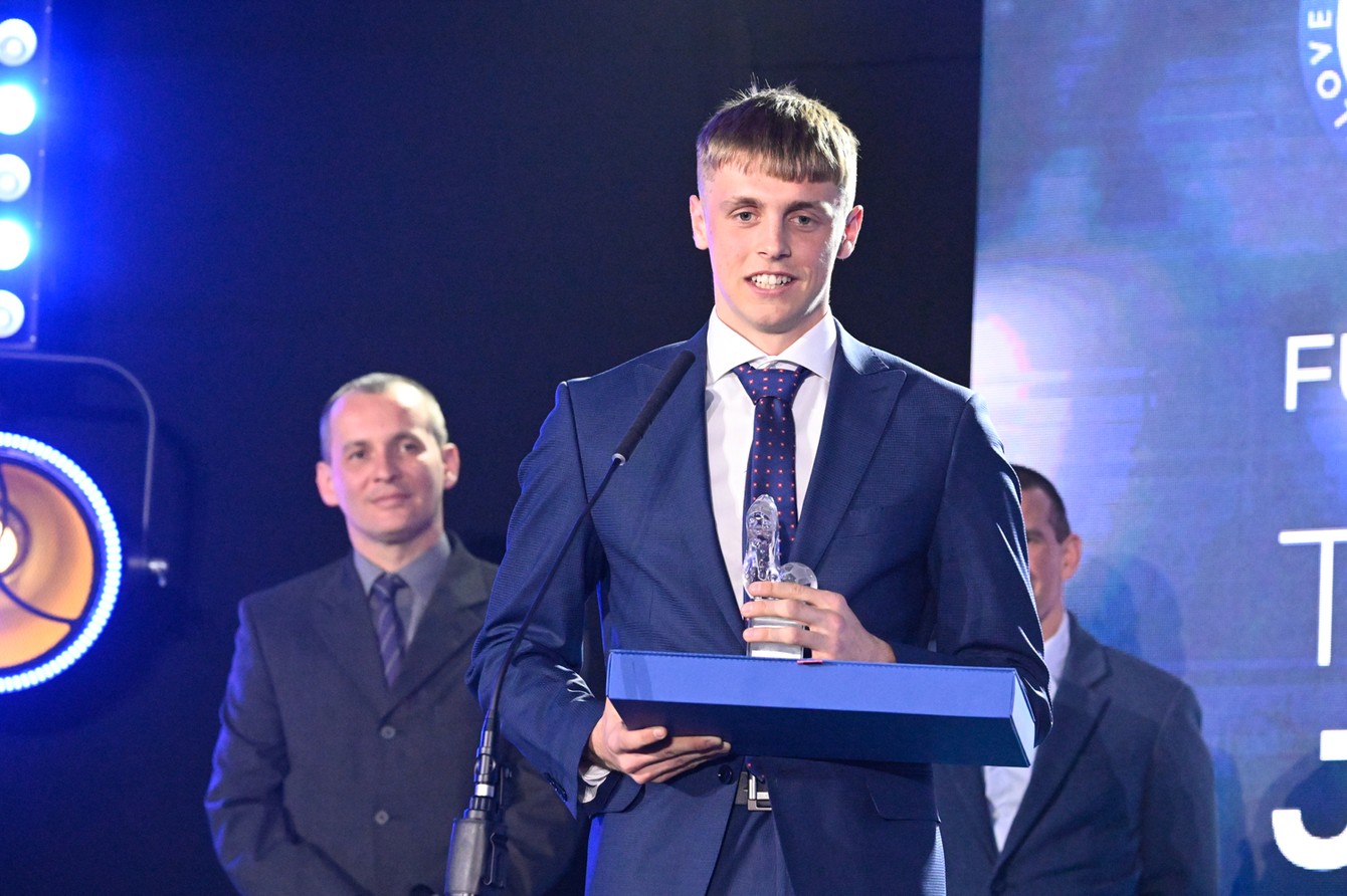 Timotej Jambor - Futbalista roka 2022 v kategórii U19.