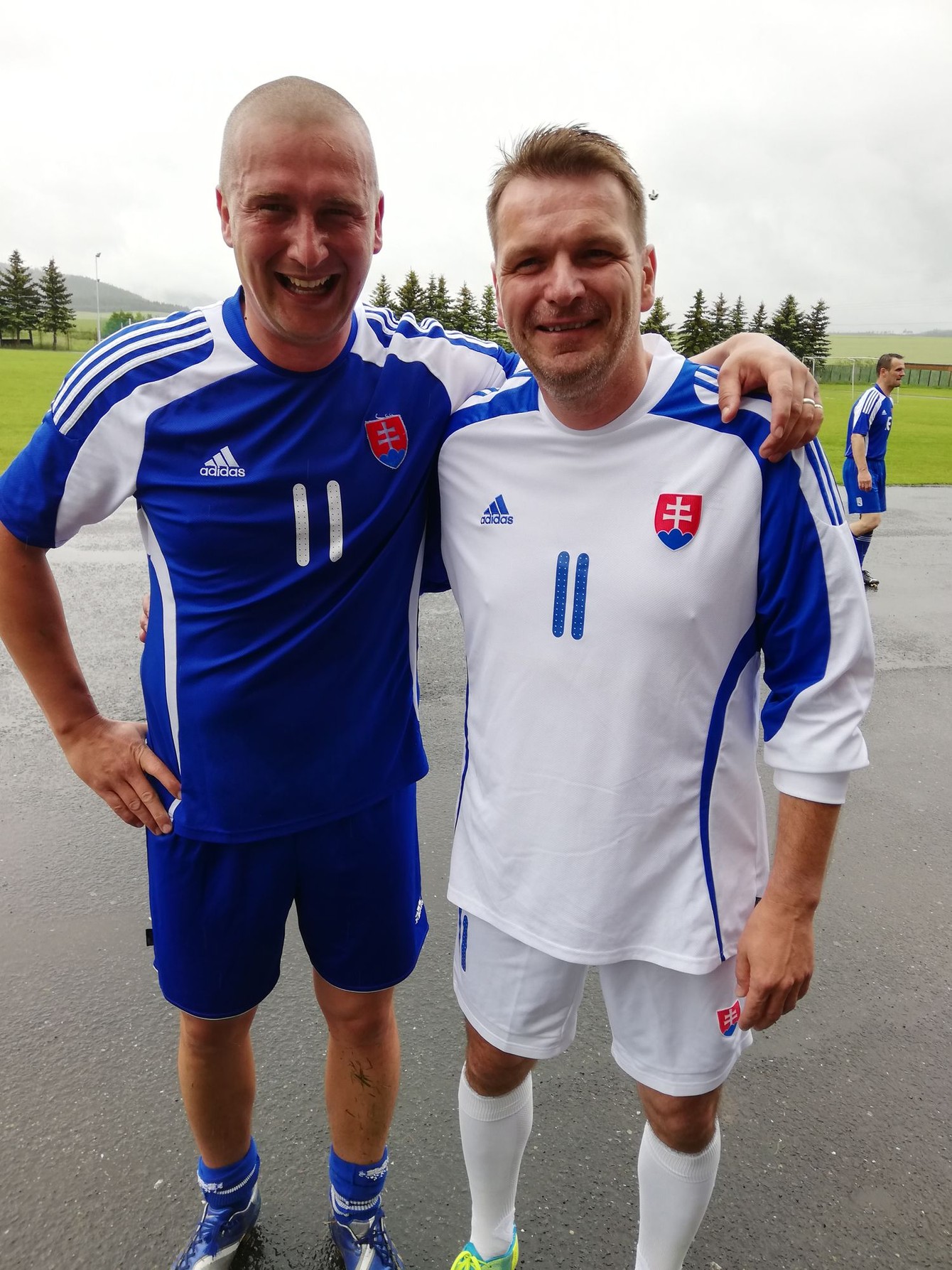 Koordinátor a tútor Martin Pohlod s bývalým reprezentačným trénerom Štefanom Tarkovičom: „Veľmi si ho vážim.“