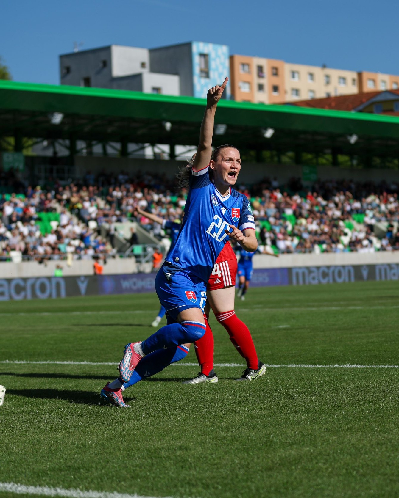 ŽENY A_Nikola Rybanská_Liga národov žien_Gibraltár