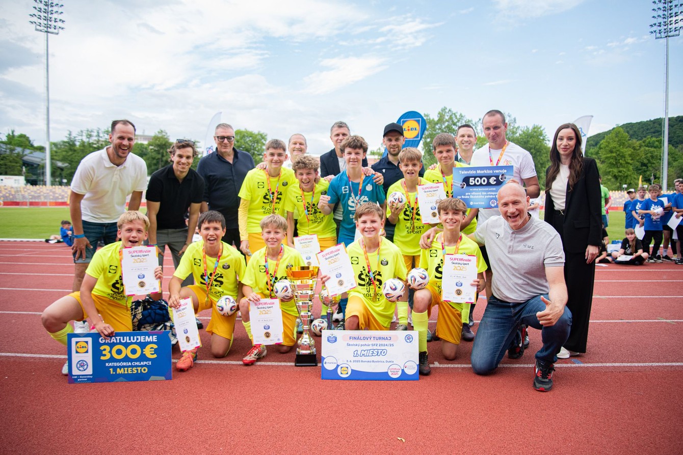 Školský pohár SFZ - Banská Bystrica -- jún 2025