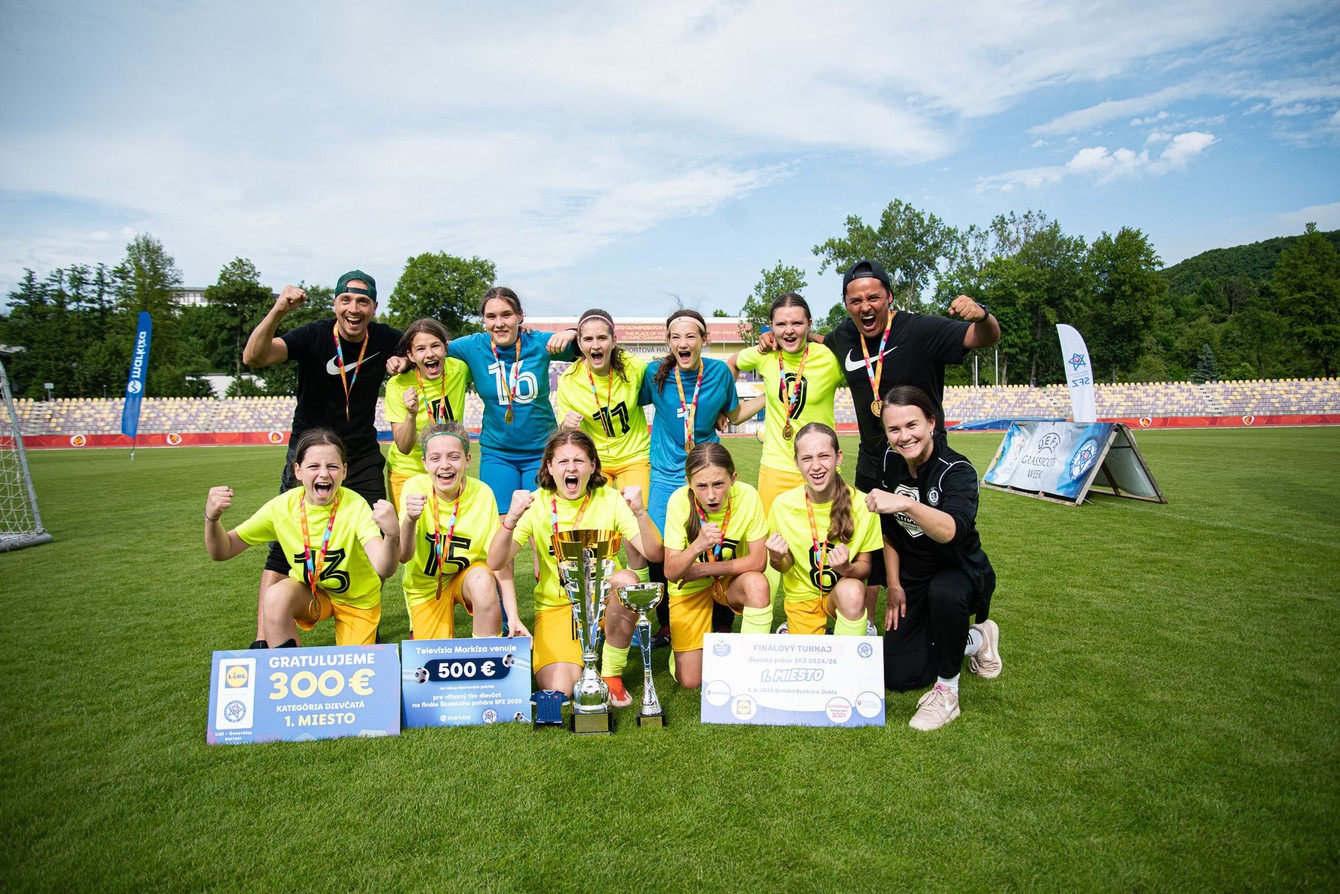 Školský pohár SFZ - Banská Bystrica -- jún 2025