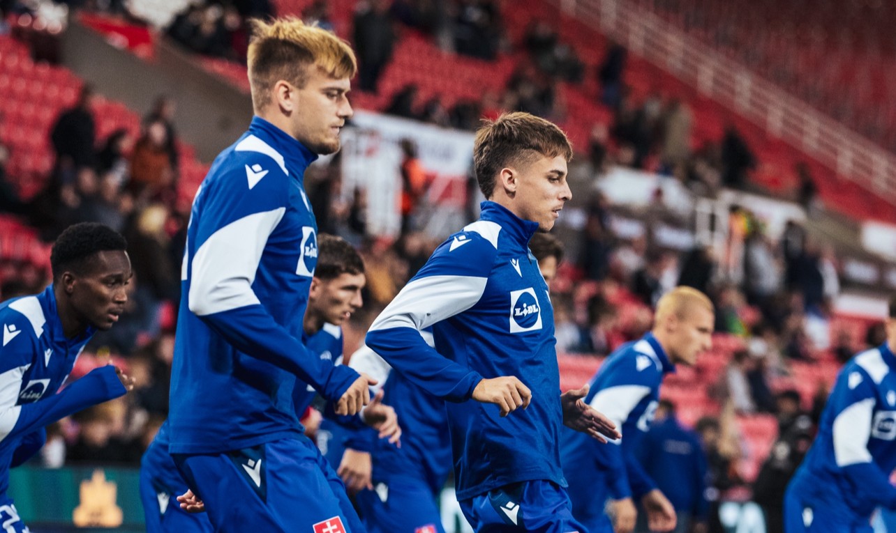 Slovensko U21 v Anglicku