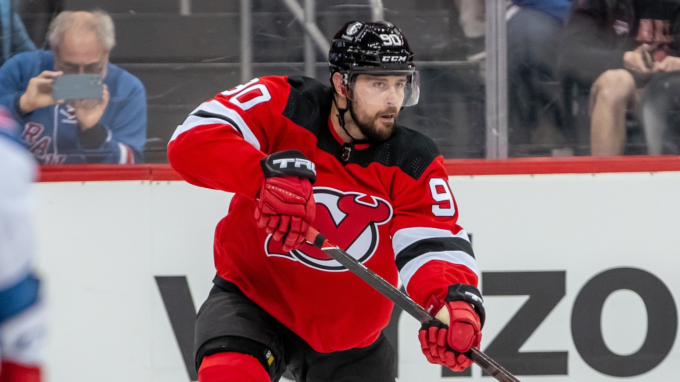 Tomáš Tatar v drese New Jersey Devils.