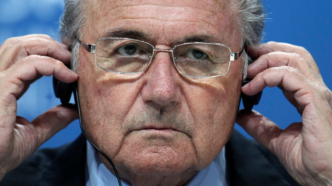 Bývalý prezident Medzinárodnej futbalovej federácie (FIFA) Sepp Blatter.