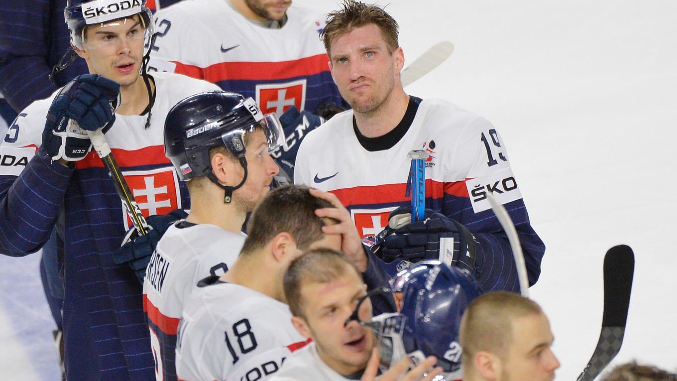 Slovenskí hokejisti si pripísali tretiu prehru na šampionáte. 