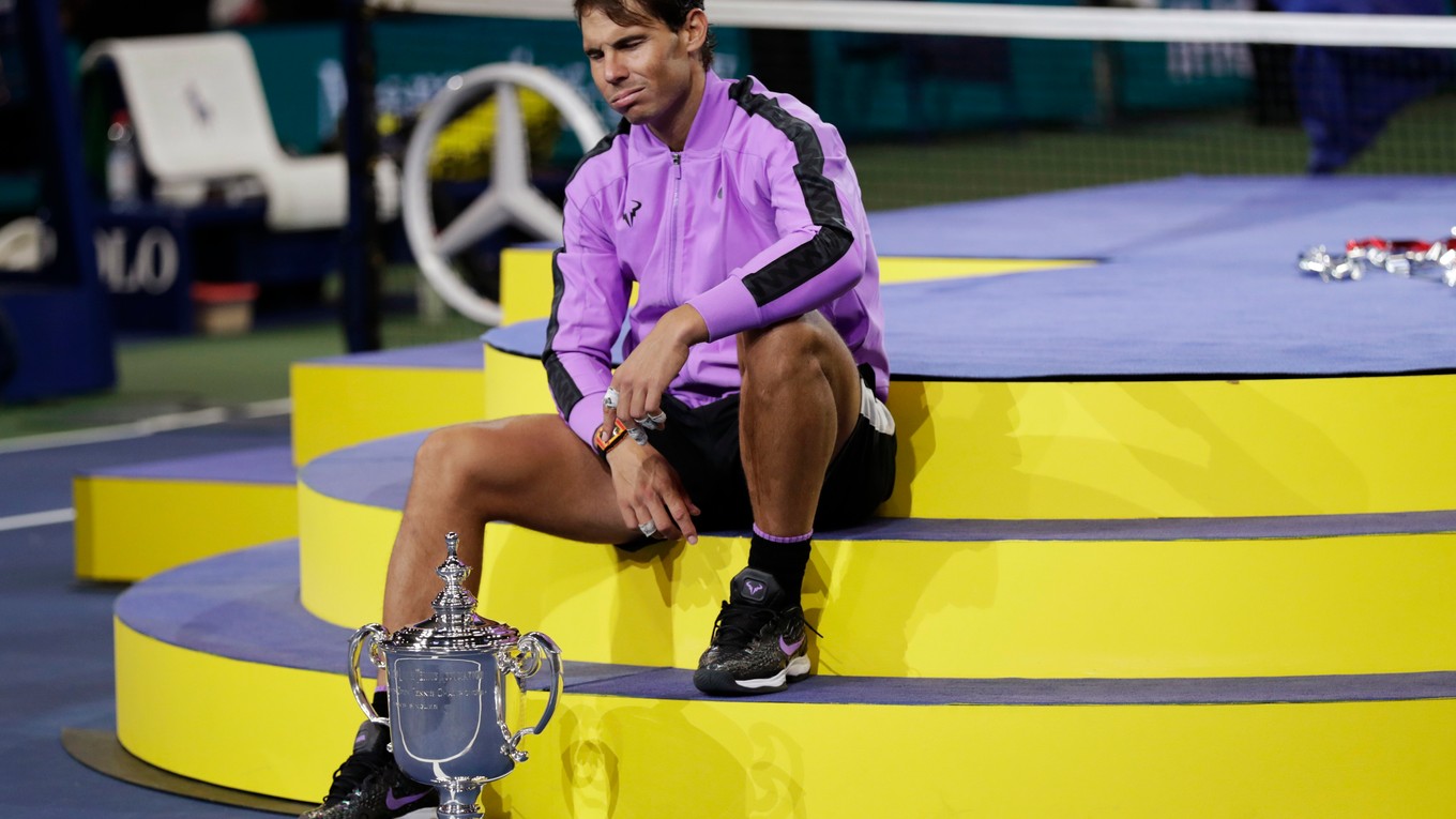 Rafael Nadal po US Open 2019.