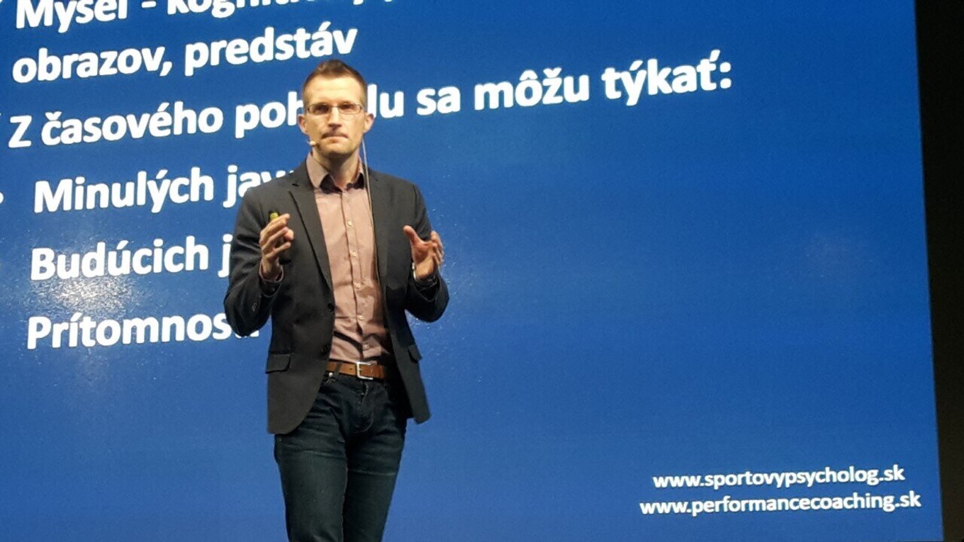 Športový psychológ, Peter Kuračka.