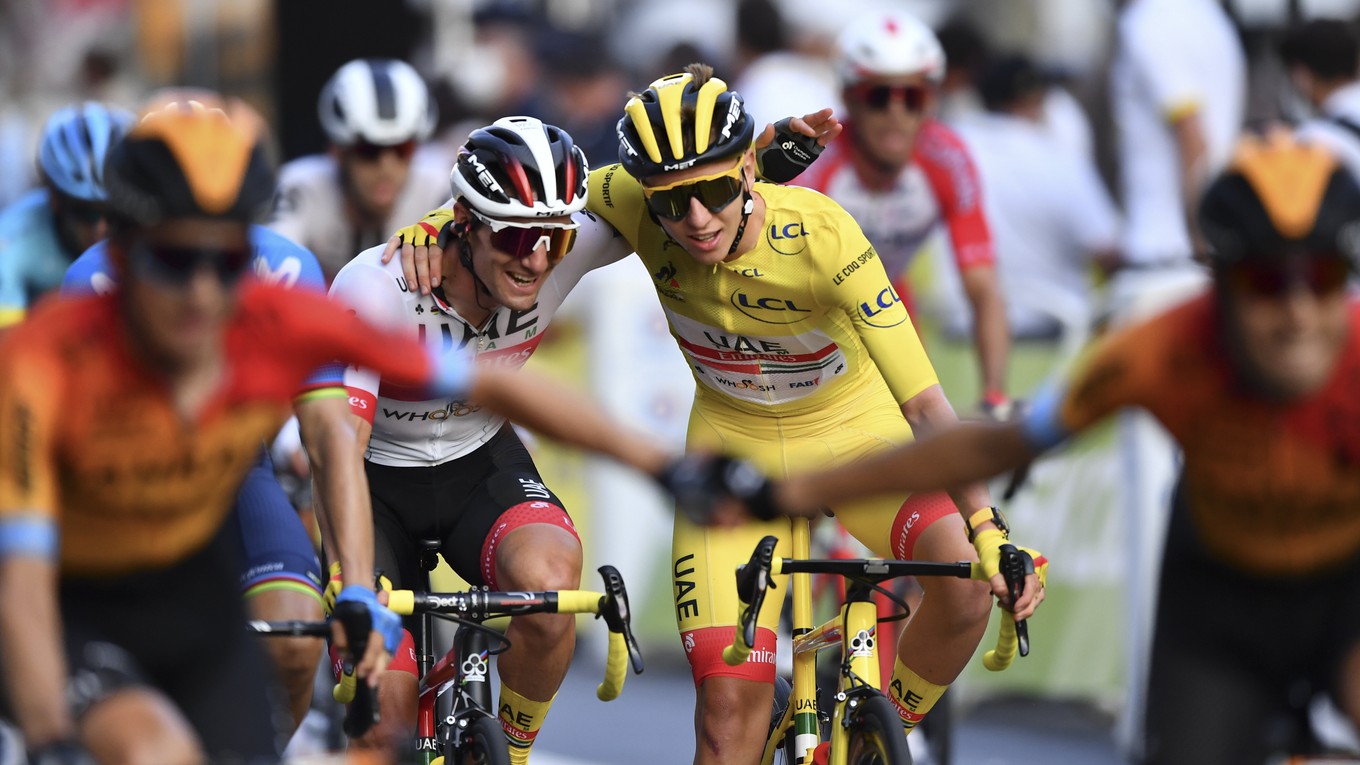 Tadej Pogačar vyhral Tour de France 2020.