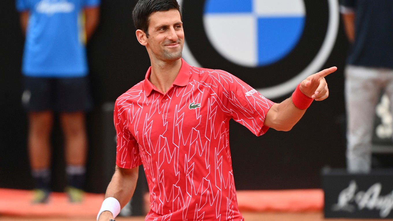 Novak Djokovič vyhral turnaj ATP v Ríme 2020.