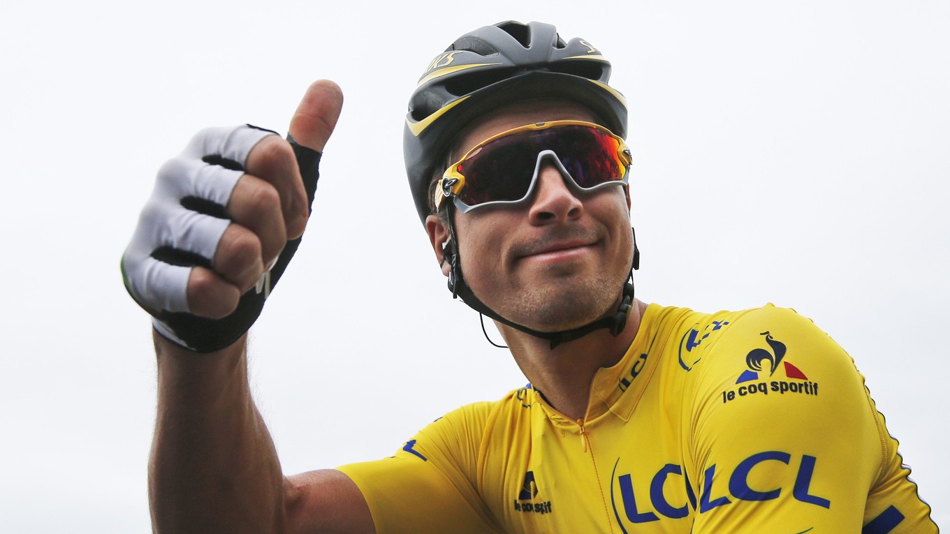 Peter Sagan dnes nastúpil na Tour de France prvýkrát v kariére v žltom drese vedúceho pretekára.