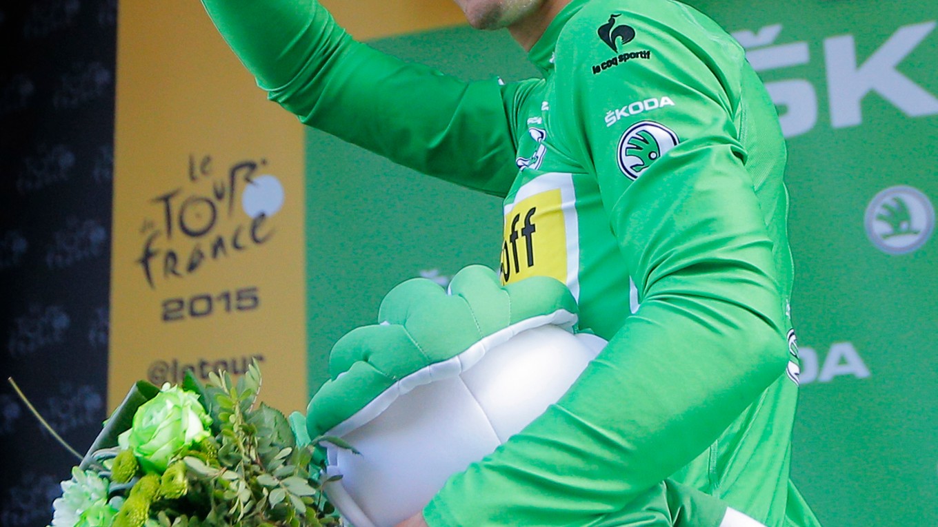 V posledných piatich rokoch zakaždým získal zelený dres slovenský cyklista Peter Sagan.