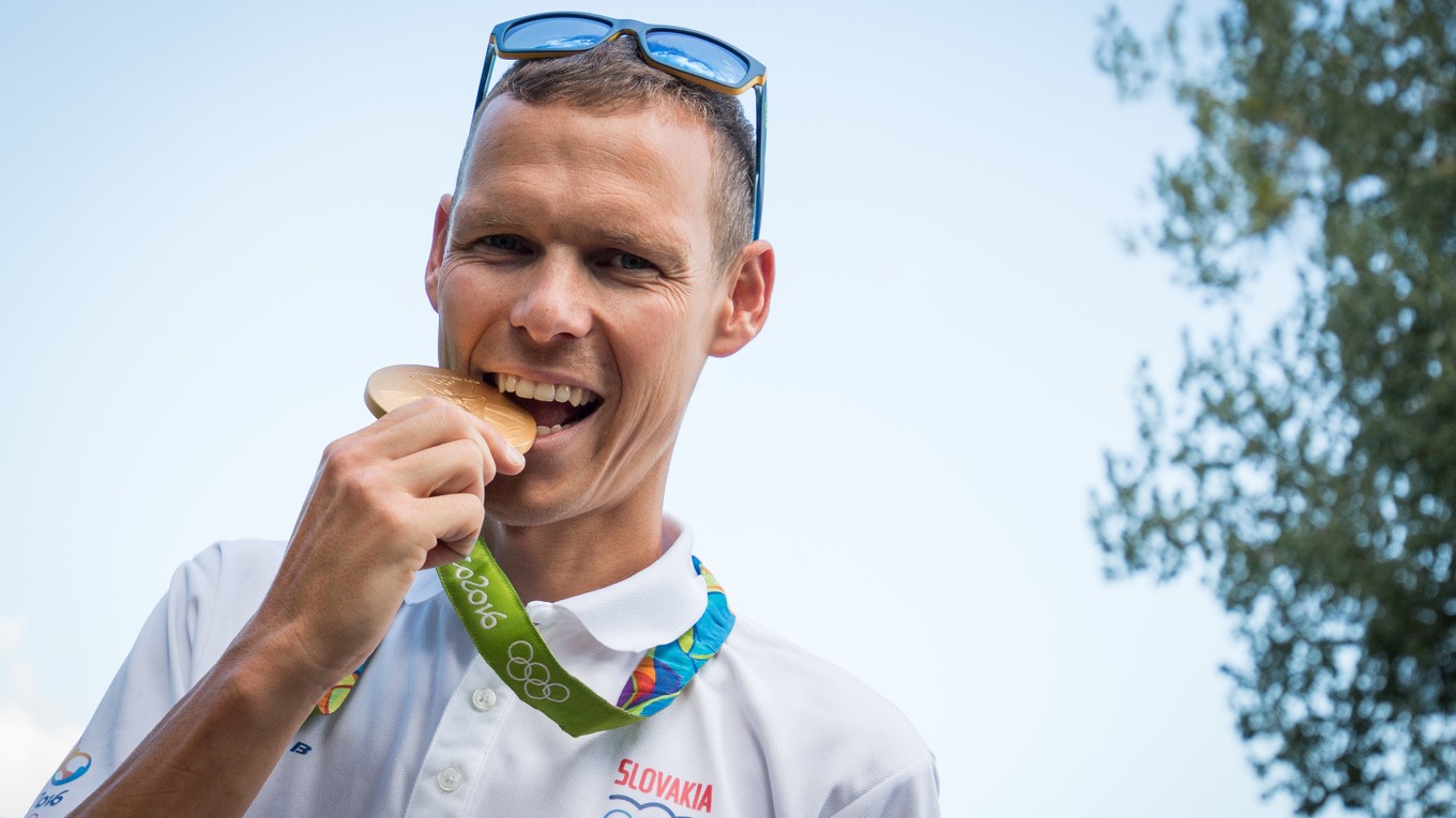 Zlatý olympijský medailista Matej Tóth.