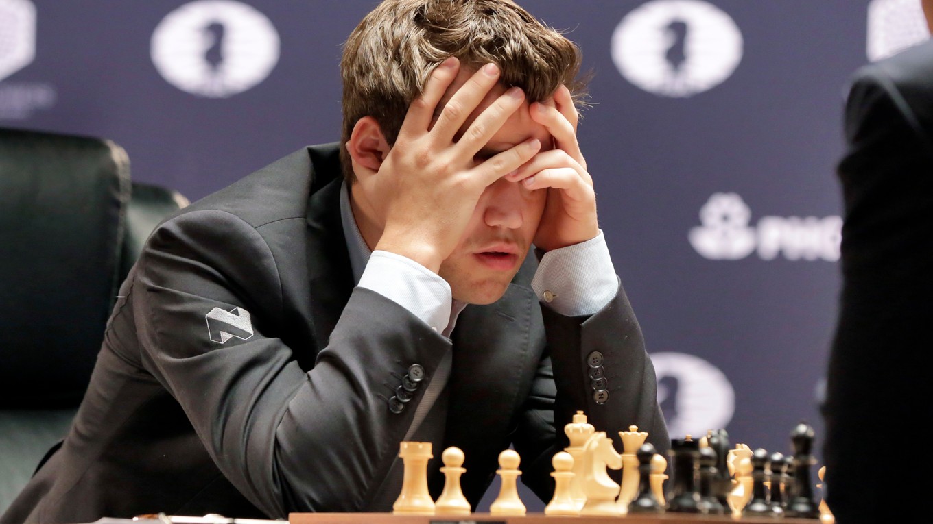 Nórsky šachista Magnus Carlsen.