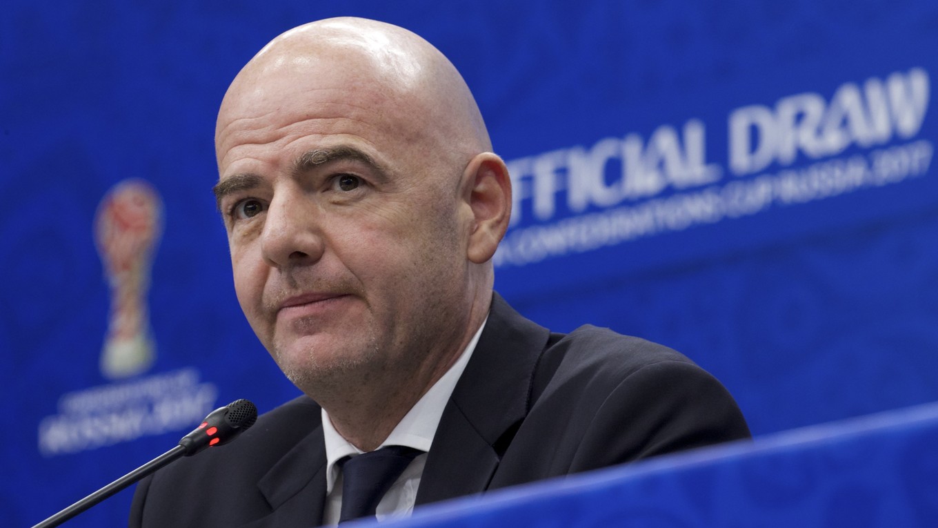 Šéf FIFA Gianni Infantino.