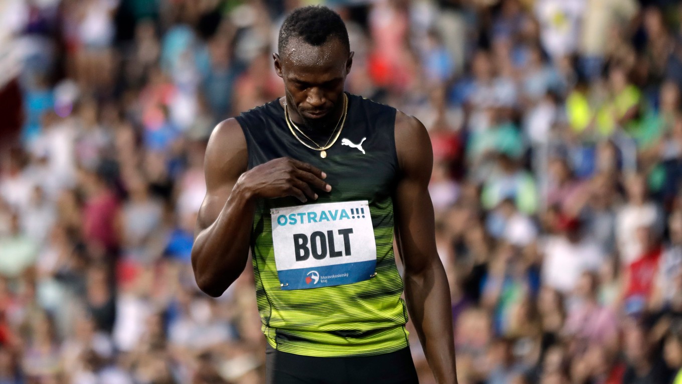 Usain Bolt vyhral v Ostrave aj pri svojom deviatom štarte.