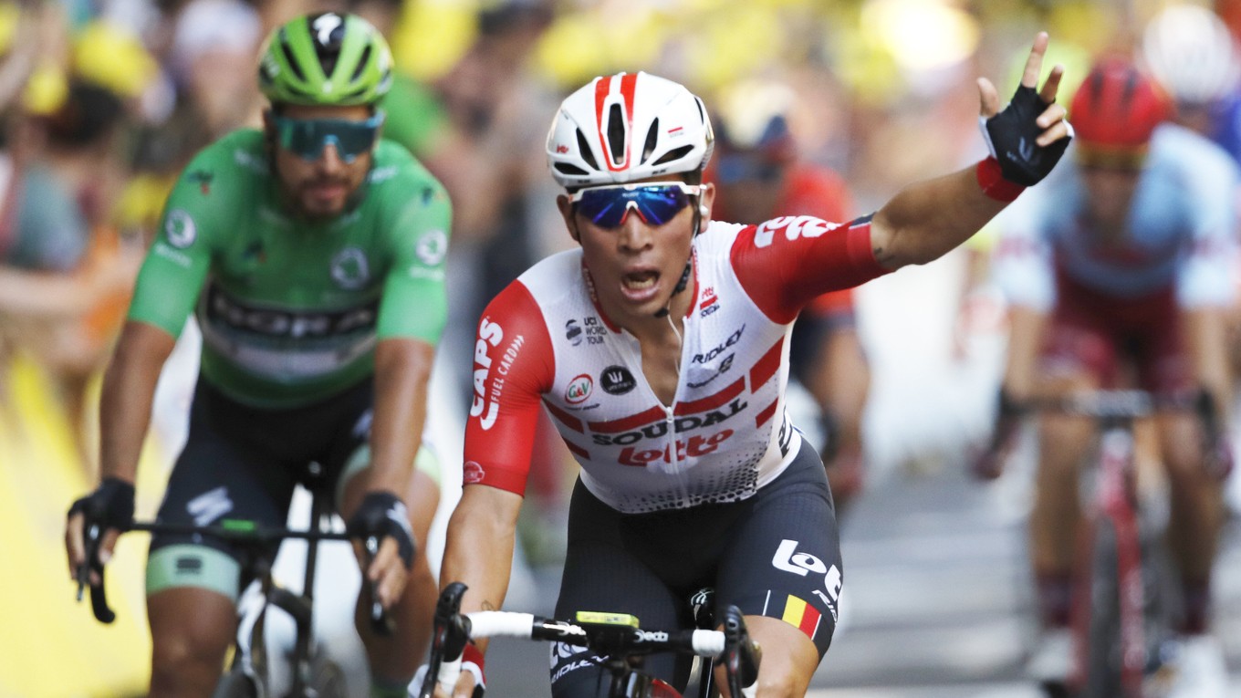 Austrálčan Caleb Ewan z tímu Lotto Soudal vyhral 11. etapu Tour de France 2019.