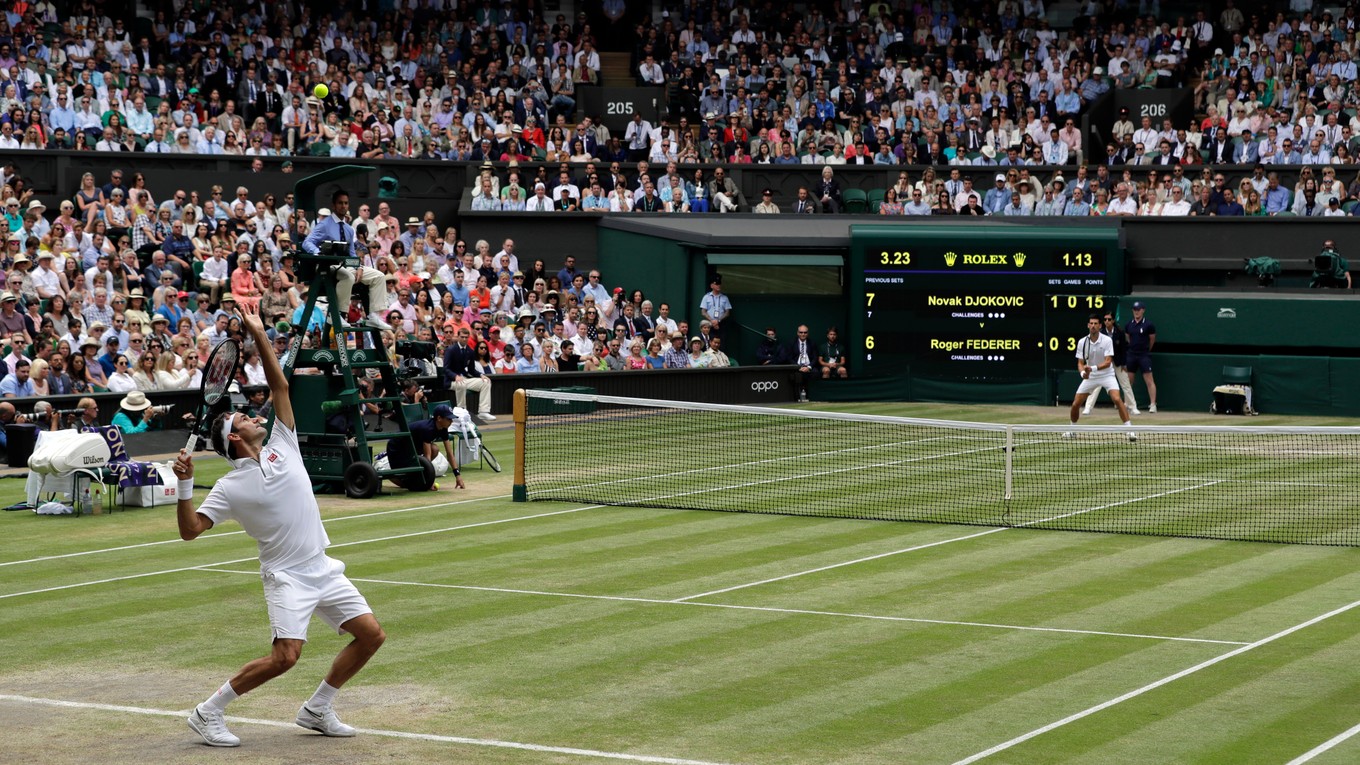 Steiner veril, že Roger Federer premení mečbaly a vyhrá Wimbledon.