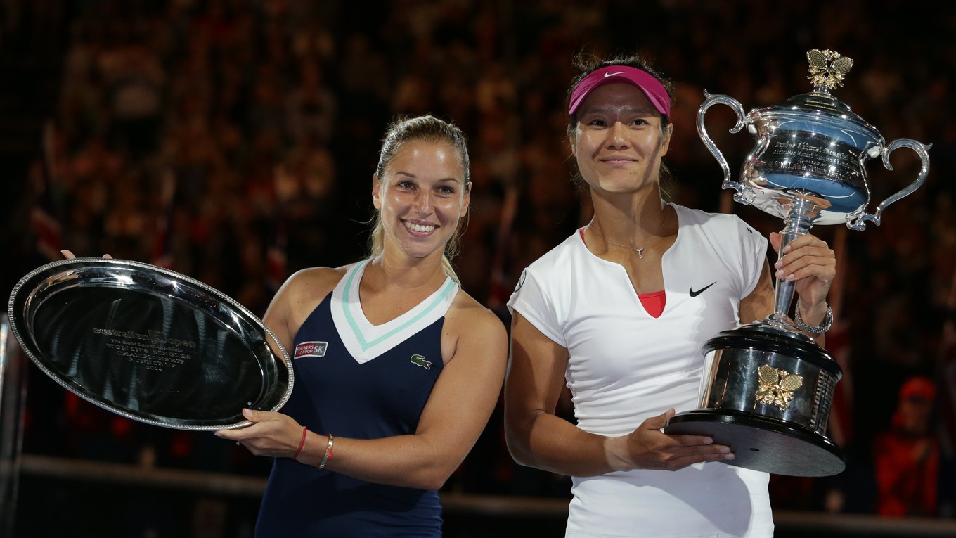 V roku 2014 sa Dominika Cibulková ako prvá Slovenka prebojovala do finále grandslamového turnaja. Na Australian Open podľahla Číňanke Li Na.