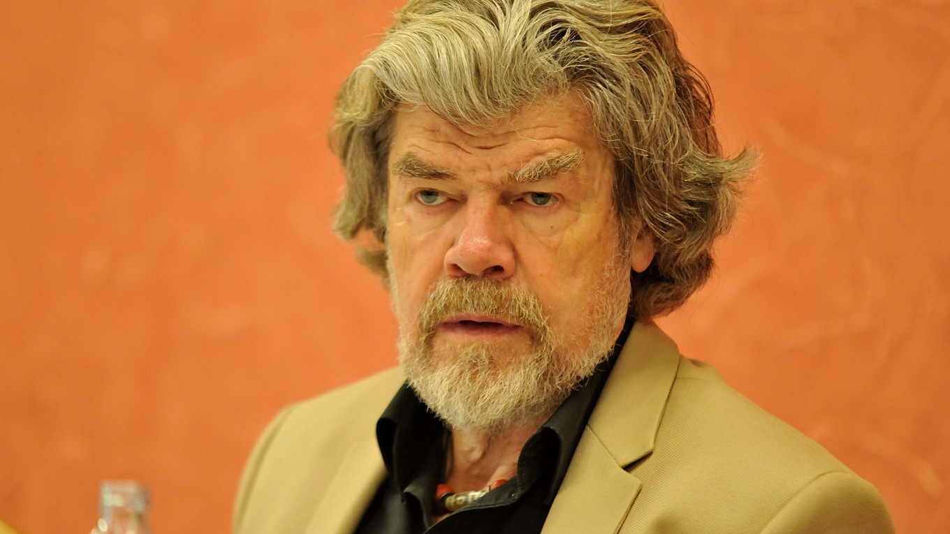 Svetová horolezecká legenda Reinhold Messner.
