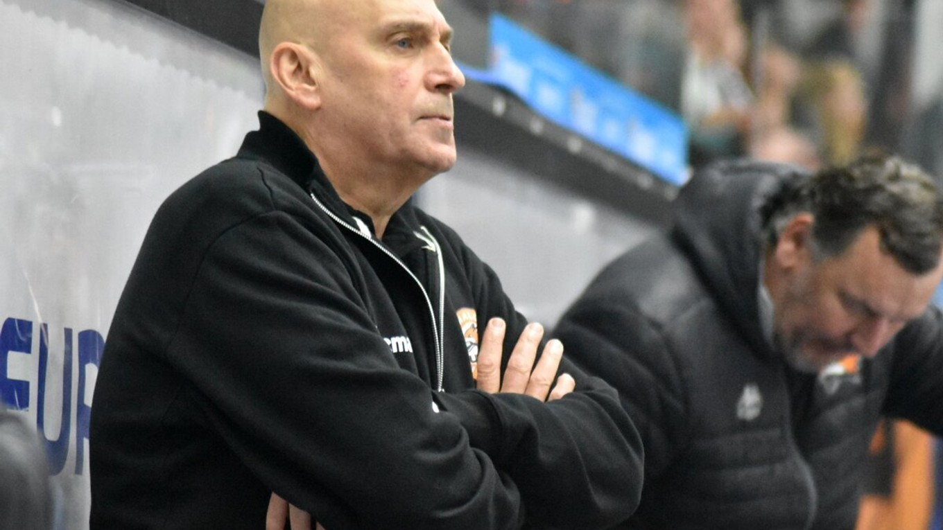 Tréner Miroslav Chudý.