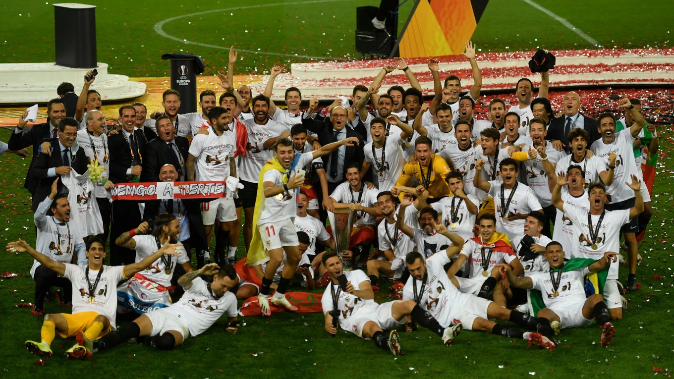 Futbalisti FC Sevilla vyhrali šiestykrát Európsku ligu.