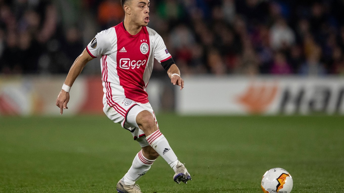 Sergino Dest ešte v drese Ajaxu Amsterdam.