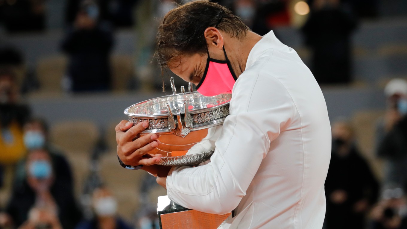 Rafael Nadal vyhral Roland Garros 2020.