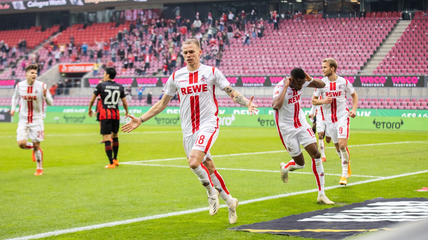Ondrej Duda sa raduje z gólu v drese 1. FC Kolín.