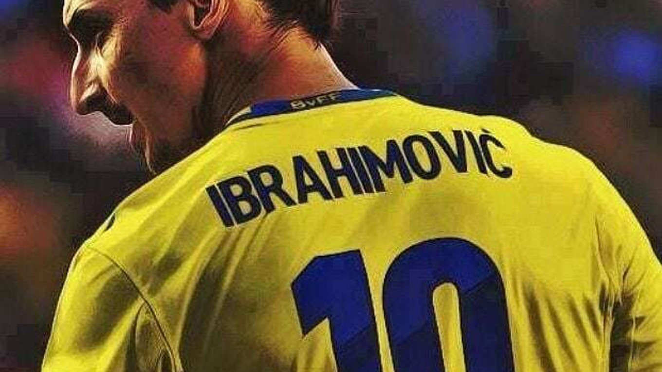 Zlatan Ibrahimovič v reprezentácii Švédska.