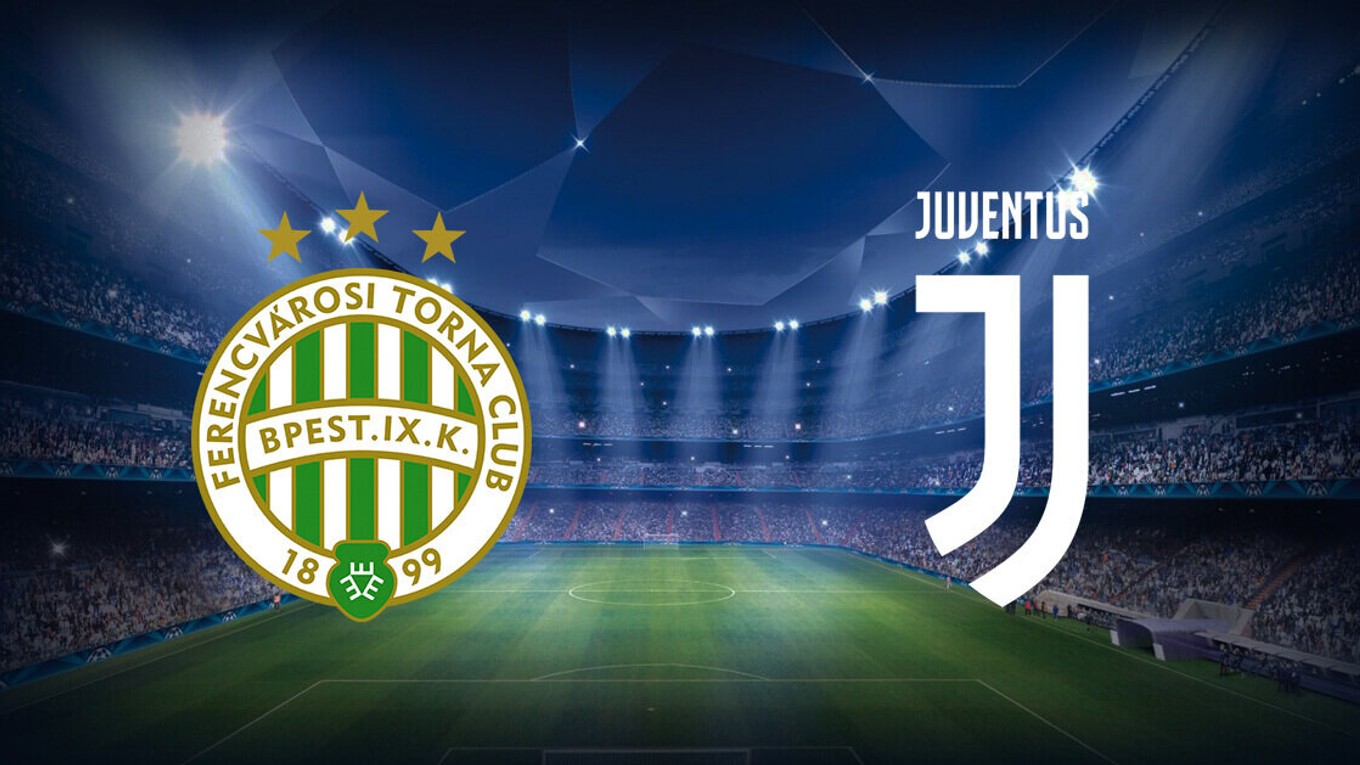 ONLINE Ferencv ros Juventus Tur n Liga majstrov LIVE stream