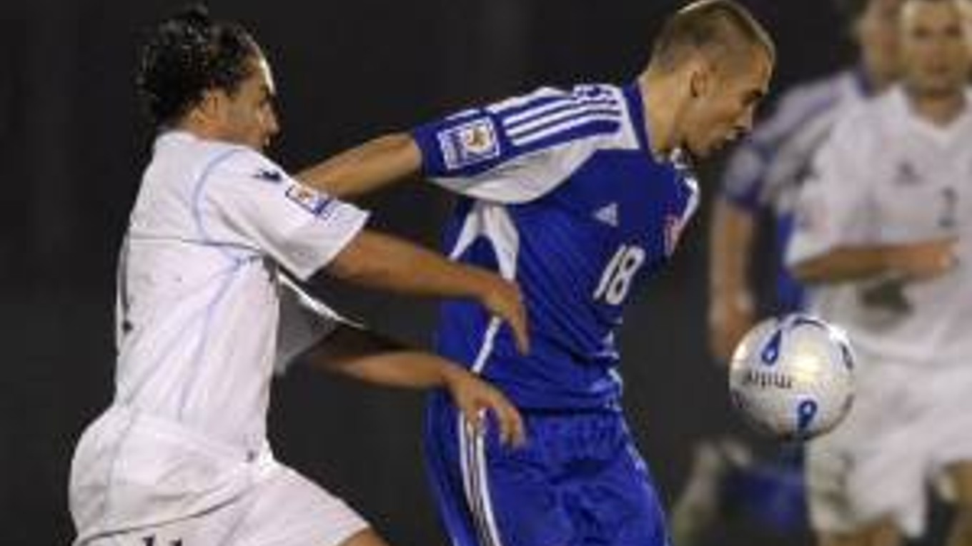 Erik Jendrišek v drese slovenskej reprezentácie.