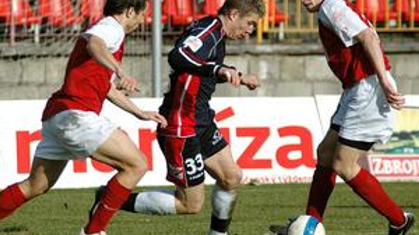 Juraj Kucka (uprostred) ešte v  Ružomberskom drese.