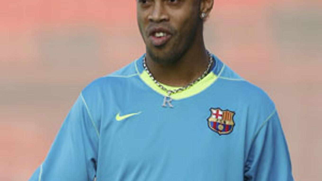 Brazílska hviezda Ronaldinho.