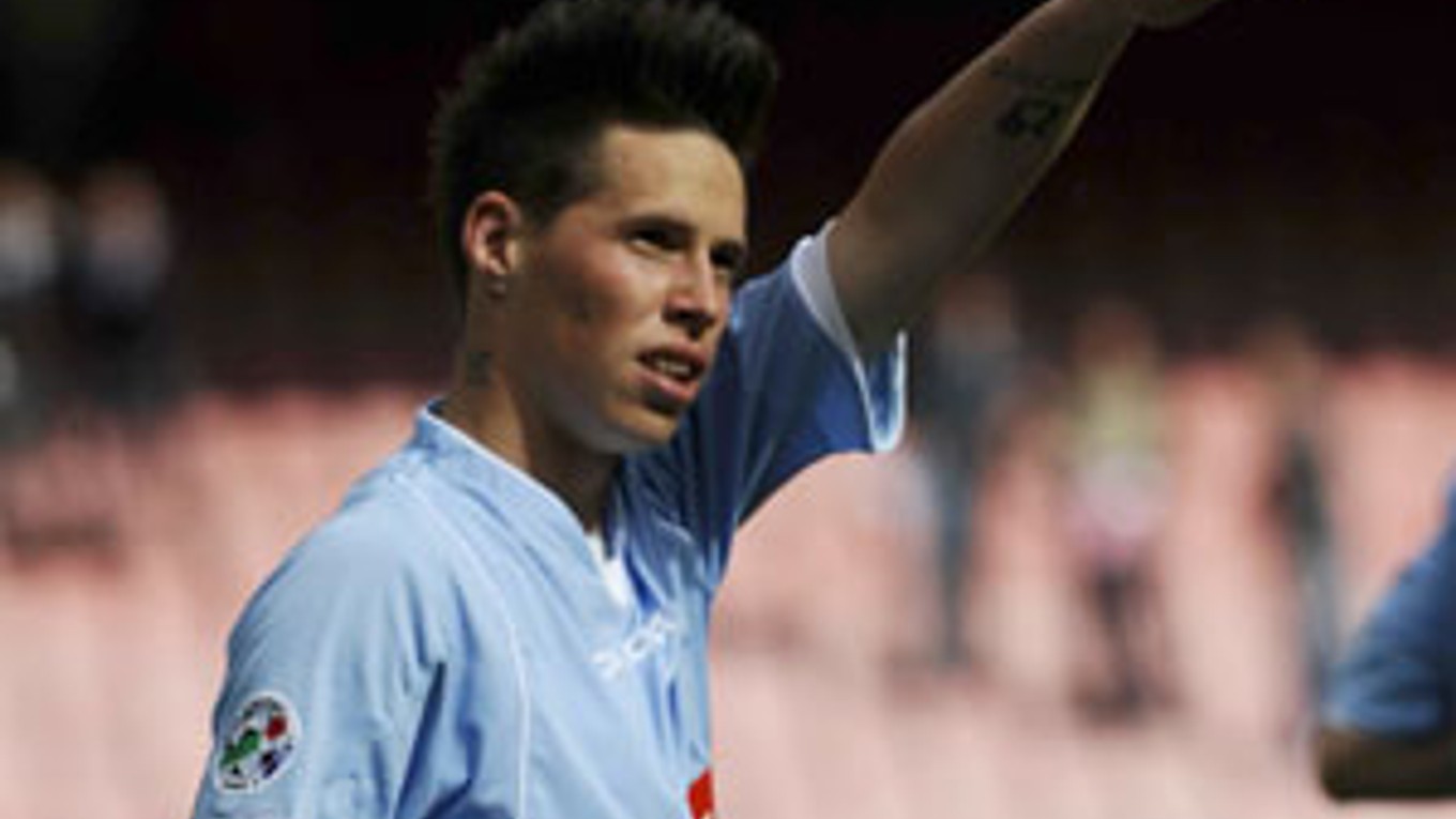 Marek Hamšík v drese talianskeho Neapolu.